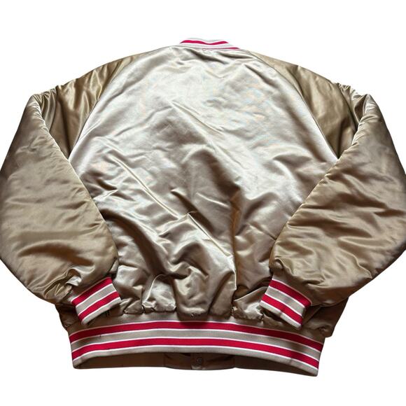Vintage Stahl-Urban San Francisco 49ers NFL Satin Jacket Men’s Large - Picture 6 of 8
